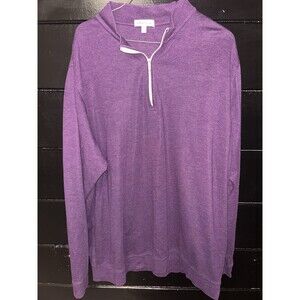 Peter Millar Crown Comfort Interlock 1/4 Zip Pullover Sweater Men's XXLarge